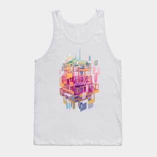 Building Clouds Tank Top